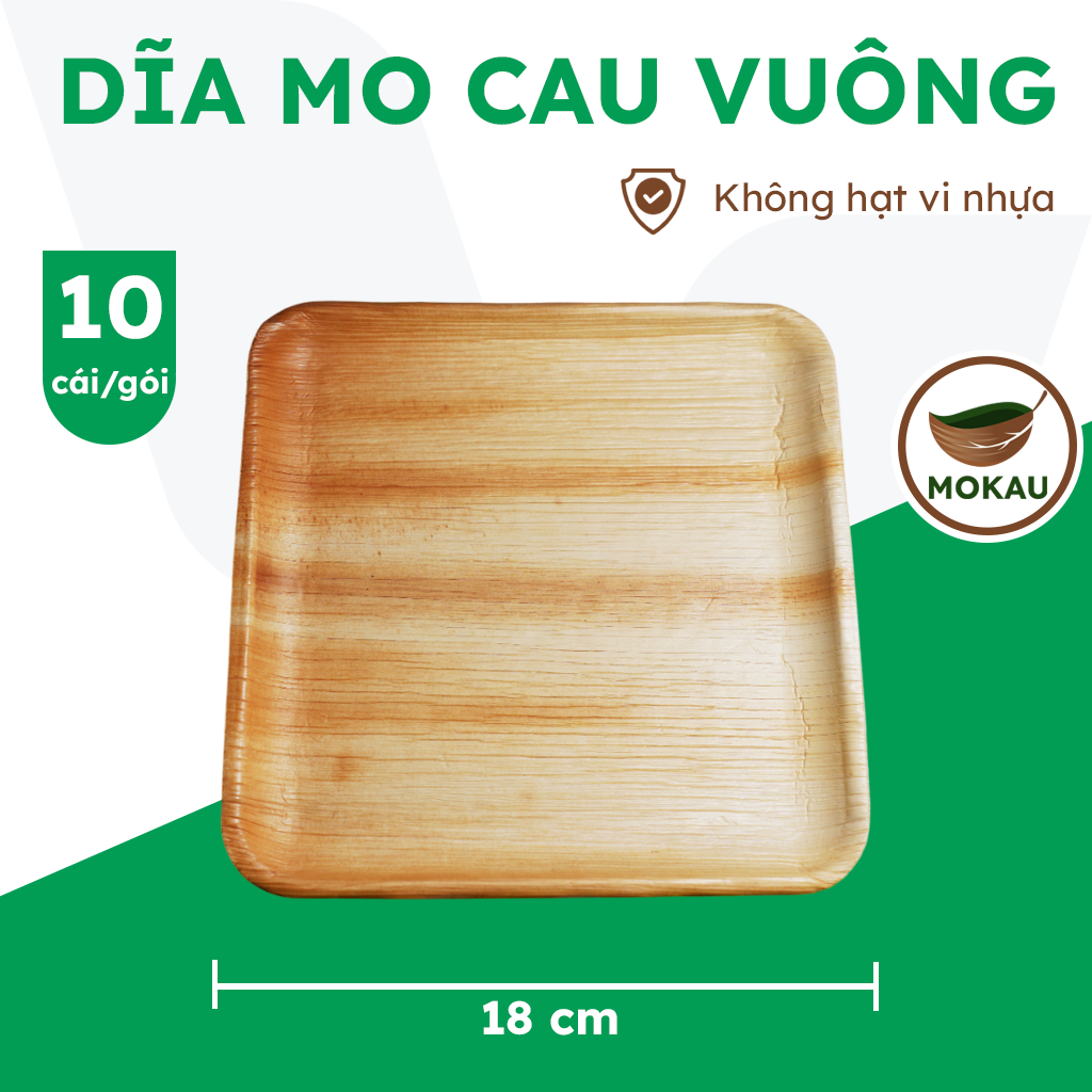 Dĩa mo cau vuông