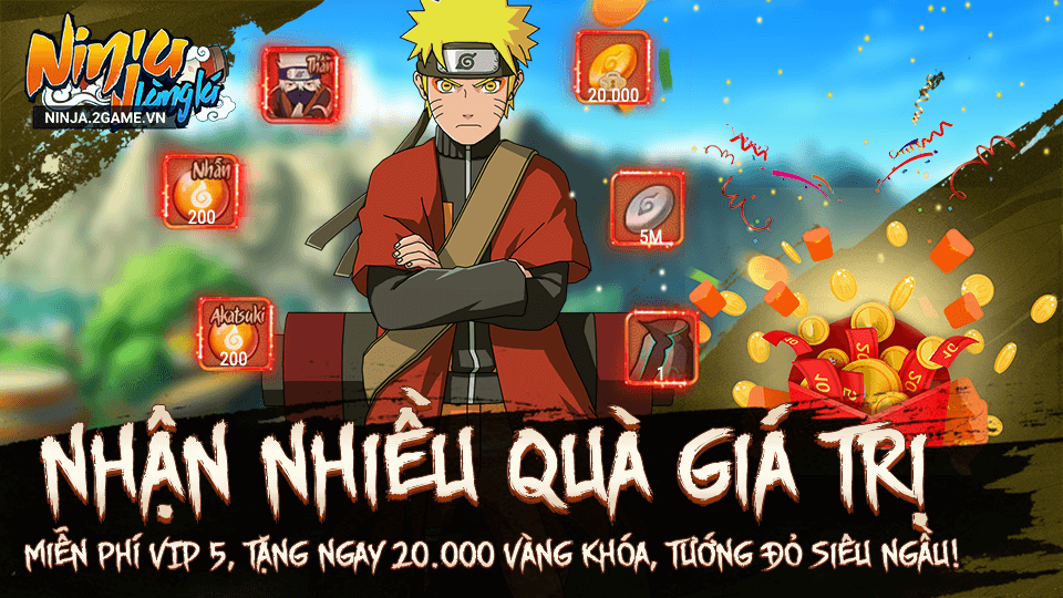 Game đấu tướng Ninja Làng Lá Mobile cập bến Việt Nam 4