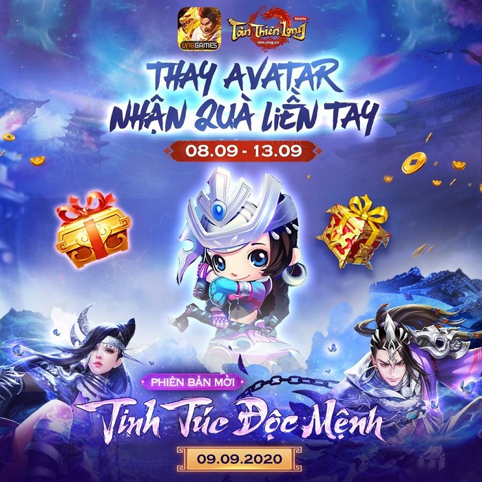 Phiên bản mới Tinh Túc Độc Mệnh của Tân Thiên Long Mobile ra mắt hôm nay 5
