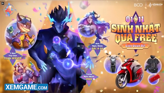 HOT: Garena chơi lớn tặng game thủ Liên Quân tướng mới Lorion cùng 3 skin miễn phí, có cả skin bậc SS - Ảnh 2.