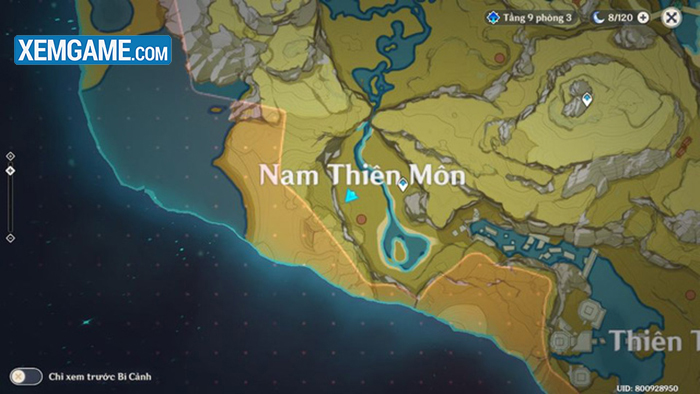 Vị trí trên bản đồ