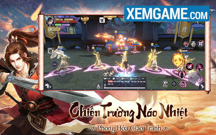 Thương Khung Chi Kiếm Funtap tự nhận là game kiếm hiệp chân nhân đầu tiên ở VN 