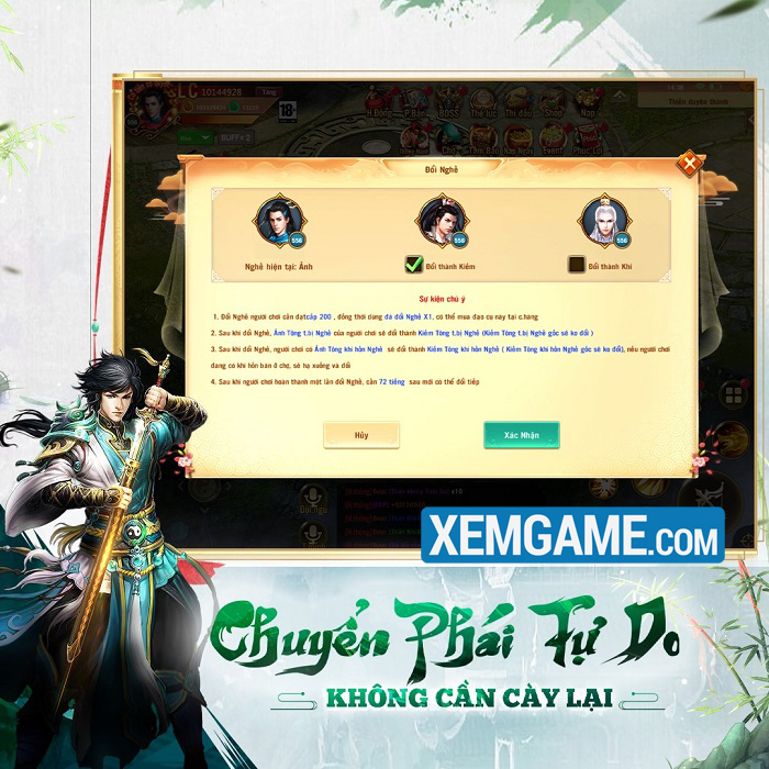 Phong Vân Chí VTC - Game cày cuốc rớt đồ vô tư lự ra mắt Việt Nam 