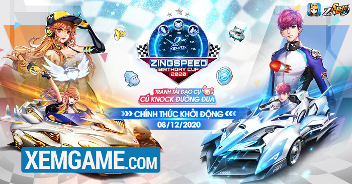 Landing sinh nhật Zing Speed Mobile 