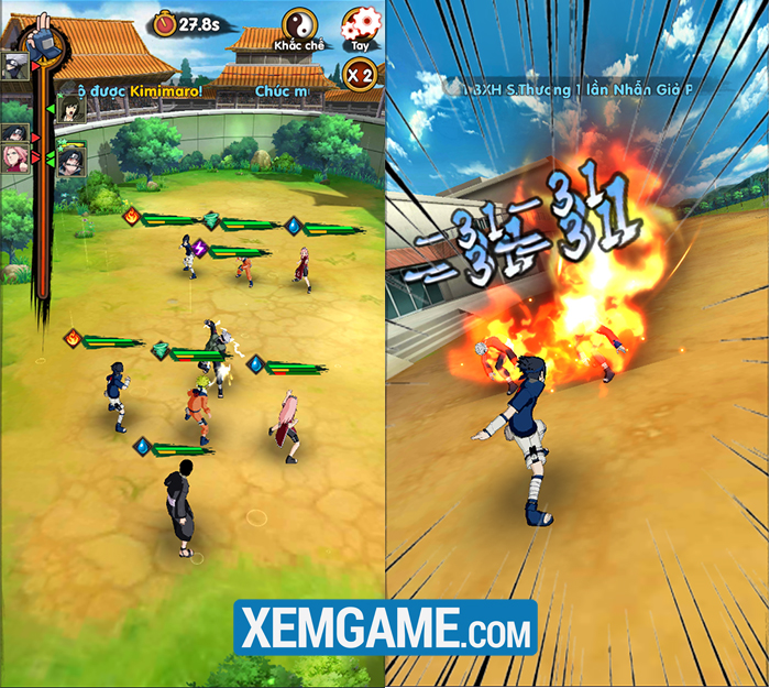 Trải nghiệm Thời Đại Ninja - vừa chơi game vừa đọc manga Naruto cực thú vị 