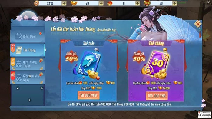Tình Kiếm 3D mở thử nghiệm cụm server mới: Tăng cấp, fam đồ nhanh chóng mặt Tình Kiếm 3D mở thử nghiệm cụm server mới: Tăng cấp, fam đồ nhanh chóng mặt