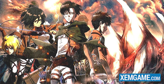 Ngắm nhìn dung mạo tả thực đầy thu hút của dàn nhân vật Attack on Titan