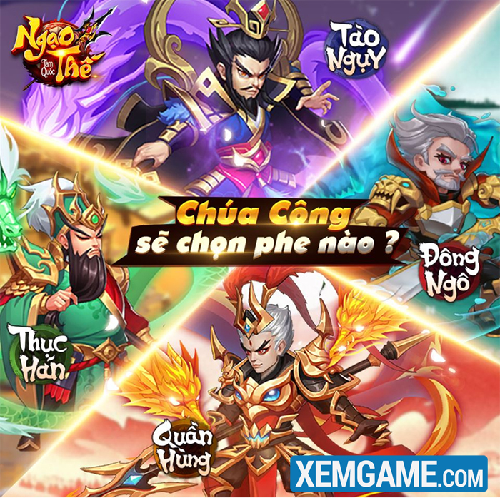 Có gì trong Ngạo Thế Tam Quốc - tựa game vừa cập bến làng game Việt 